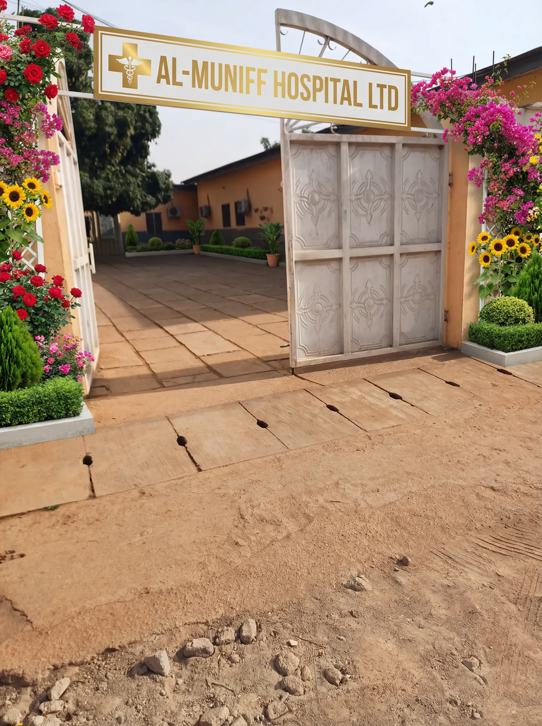 AL-MUNIFF Hospital Entrance